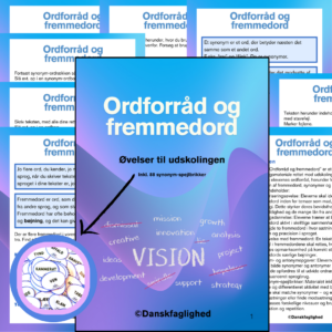 Ordforråd og fremmedord