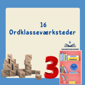 Grammatikpakke 3 - 16 Ordklasseværksteder