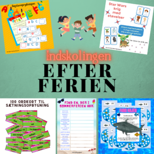 Efter ferien - aktiviteter til indskolingen