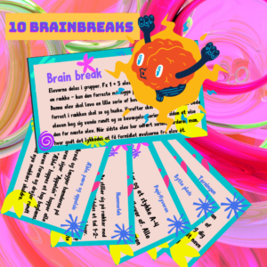 Brain breaks – 10 kort til bevægelse og pause
