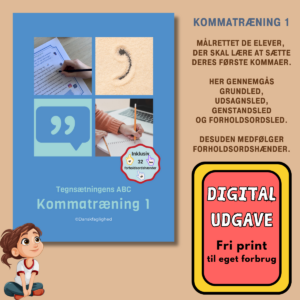 Kommatræning 1 - ny digital udgave
