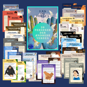 Læs og forstå 20 personer der ændrede verden