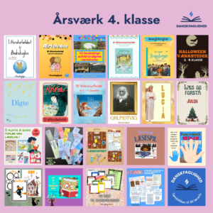 Årsværk i dansk til 4. klasse – litteraturforløb, ordklassetræning og læselogs