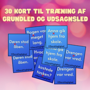 Grundled og udsagnsled
