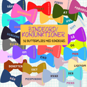 Bindeord-butterflies Konjunktioner
