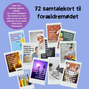72 samtalekort til forældremødet