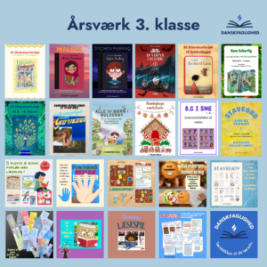 Årsværk i dansk til 3. klasse – litteraturforløb, stavetræning og læselogs