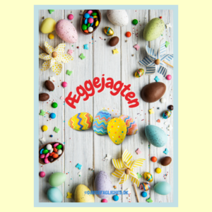 Æggejagten – påskeløb med spørgsmål (36 poster)