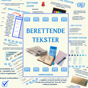 Berettende tekster – faglig læsning og skrivning