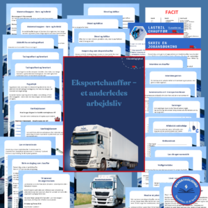 Eksportchauffør – Undervisningsmateriale om job, liv og lastbil
