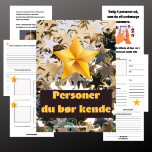 Opgaver til Personer du bør kende