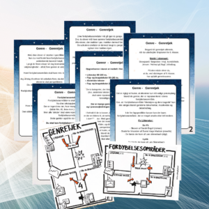 Fordybelsesområder i dansk – guide og plakater til mundtlig prøve