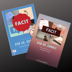 Facitliste kommahæfte