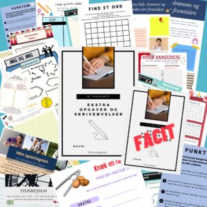 Ekstra dansk - skriveøvelser og opgaver