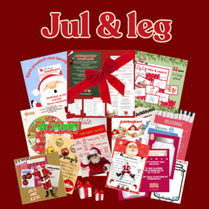Jul og leg – 12 sjove juleaktiviteter og lege til klassen 🎅