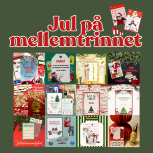 Jul på mellemtrinnet – 13 færdige juleopgaver, quizzer og kreative aktiviteter til dansk