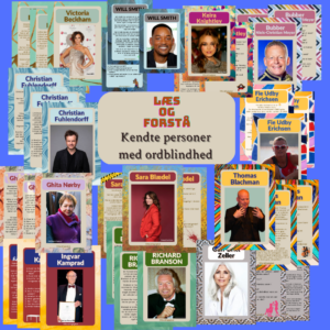 Læs og forstå - Kendte personer med ordblindhed