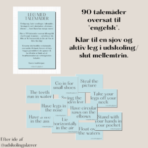 Leg med talemåder/ ordsprog