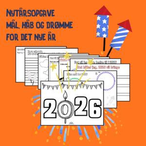 Nytårsopgave – mål, håb og drømme for det nye år