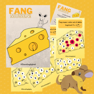 Fang musen – bogstavspil med typografier