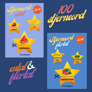 100 stjerneord - navneord i ental og flertal