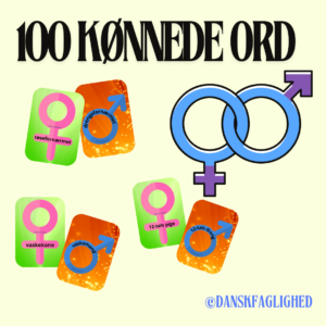 Ugens ord 8  -  100 kønnede ord