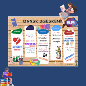 Dansk ugeskema – struktur, ro og overblik i dansktimerne