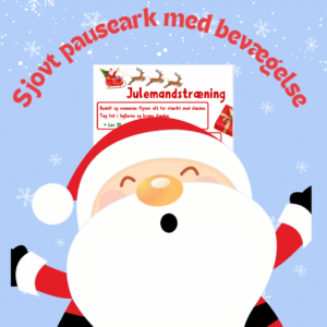 🎁 Julemandstræning - sjovt pauseark