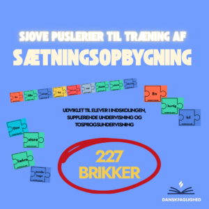 Sætningsbygning med ordkort